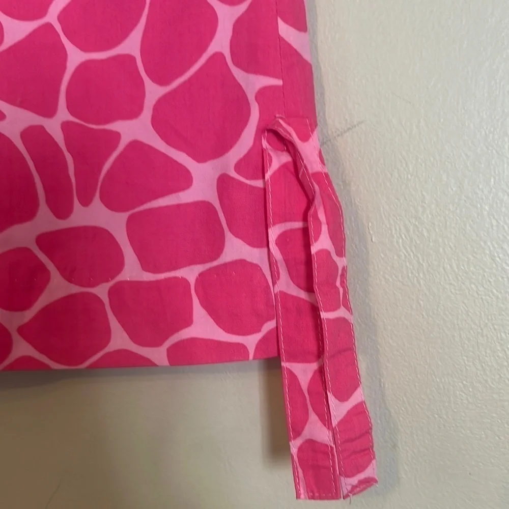 Lilly Pulitzer Pink Nightgown with Playful Print